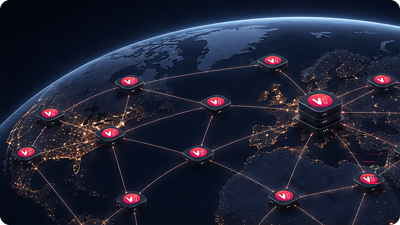 What Is a Node Network? Connected nodes around a protected core.